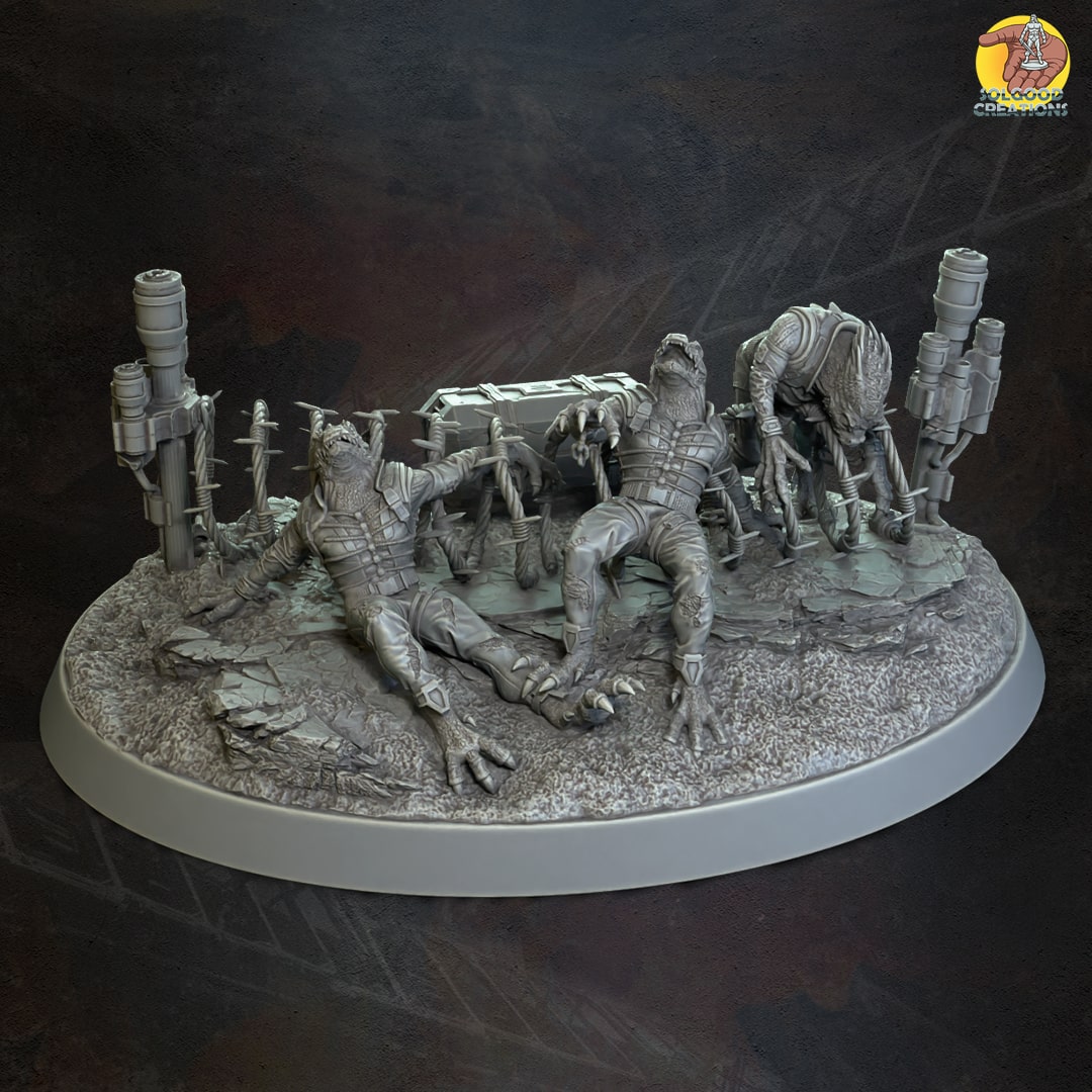 Prisoner Corpse Pile | Pre-Supported